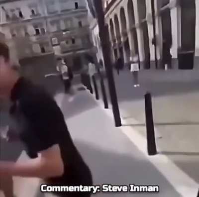 Man beats up stupid kid who smacked a pregnant lady