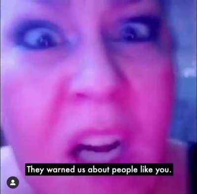 Jesus chill out lady