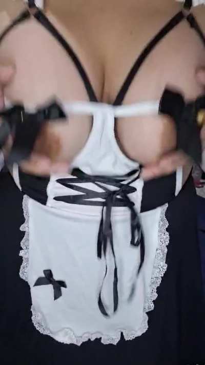 Suck my natural boobs