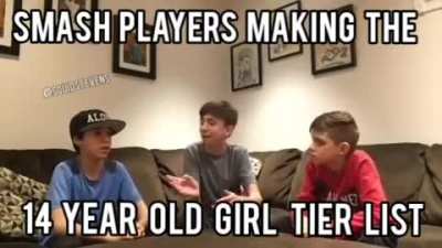 The younger they are, the closer to S they go