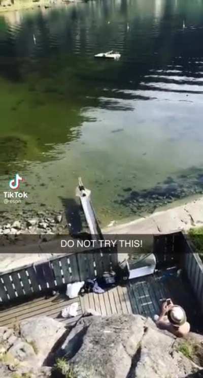 Lemme just hop off the roof and break my spine
