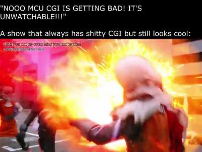 I do believe that the presentation itself is more important than the CGI