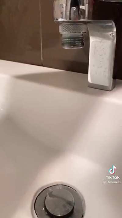 Turning the tap off