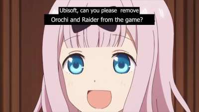 Chika doesn't want Orochi and Raider