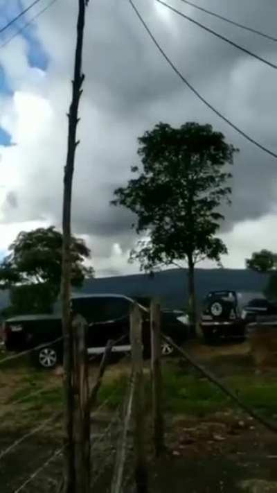 Some clouds are coming