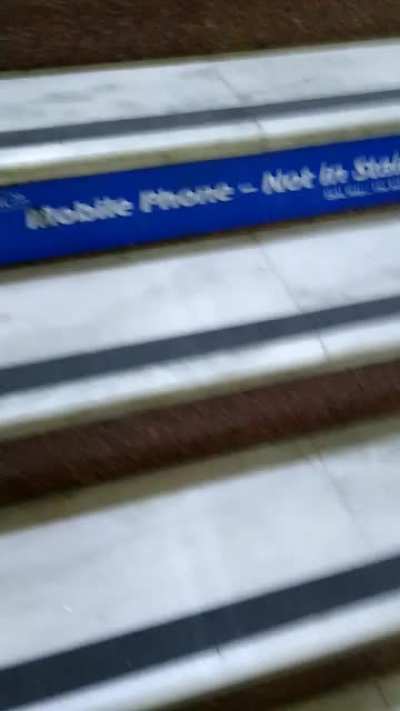 Stairs.