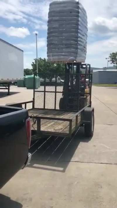Loaded the bags, boss
