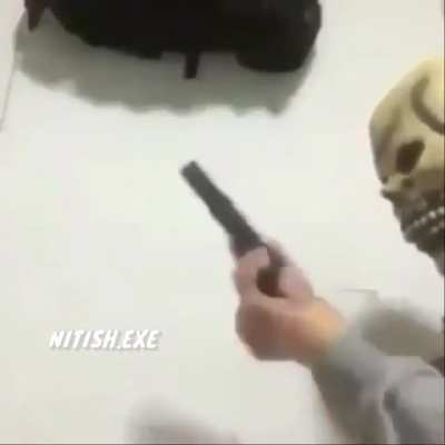 Petition to make this a rare RE-45 reload animation…