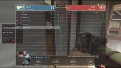 state of tf2 in 7 seconds (credit to zombiegordonf on yt)