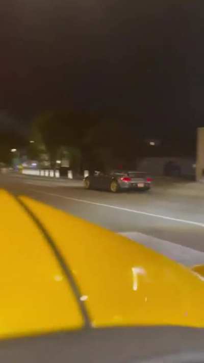 Powersliding a Porsche Carrera GT