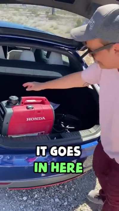 Tesla owner in need of gas