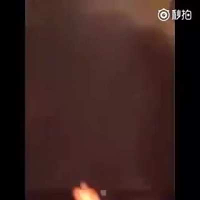 Idiot Sets himself on fire