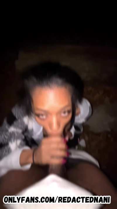 RedactedNani 2 raw 4 these hoes… eating dick outside 
