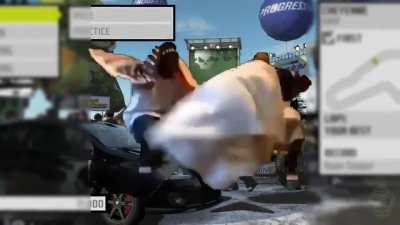 Dudes in the NFS ProStreet customization menu