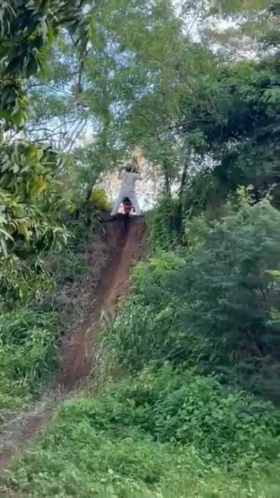 to ride uphill