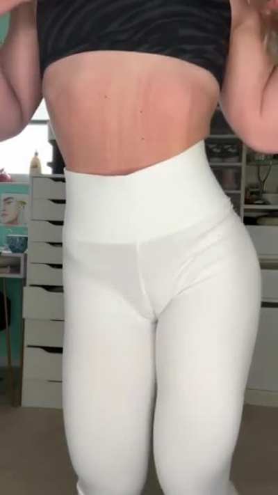 Wait to see the toe that these pants give....