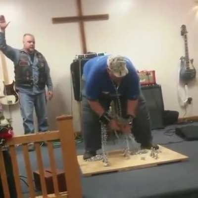 Sylas mains at church