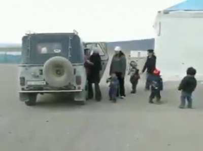 A school in Mongolia