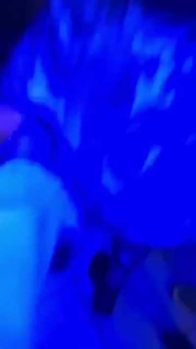 In the club