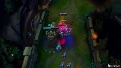 is it a bug or does kled get aggro if he kills mid dismount?