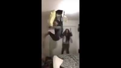 The infamous roof maniac
