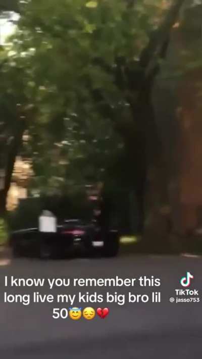 Jada & Q50wlil50 hyped to see Fbg Duck🕊️ riding through they hood on 63rd n Eberhart in 2019