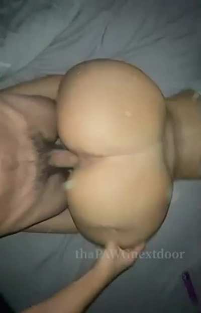 POV of you pounding my natural 45 inch ass! Now who’s ready to make it a reality ;)