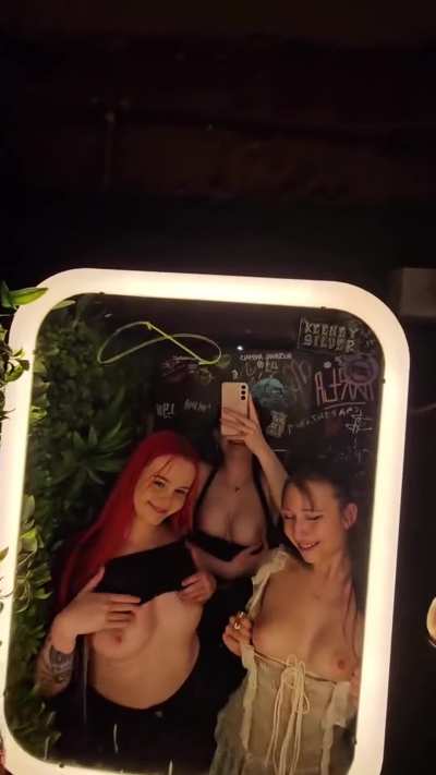 because what's better than 1 pair of tits...?