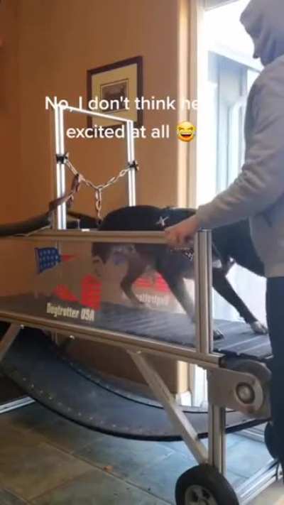 can’t contain his excitement