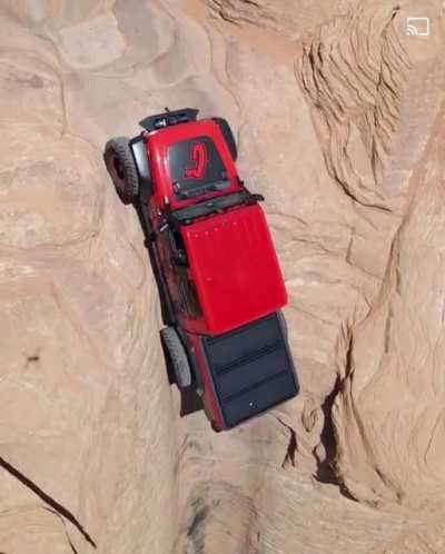 Casey Currie defying gravity