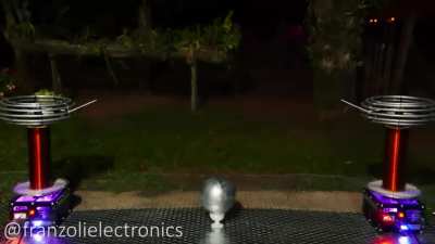 Man’s Tesla coils turn against him