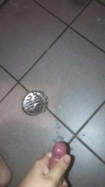 Shower cumshot by me