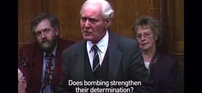 “What fools we are to live in a generation for which war is a computer game for our children, and just an interesting little Channel 4 news item.” (1998)
