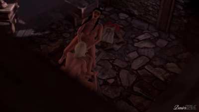 Sorceresses Gangbanged Ciri (DesireSFM)