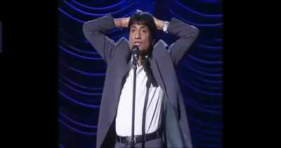 OG of dark humor, everyone trying to control their laughter
