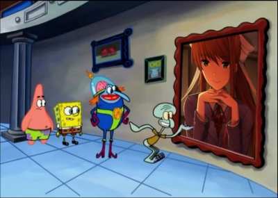 You must appreciate Monika. NOT THE PAINT ONLY.