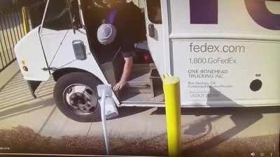 What could go wrong delivering a package
