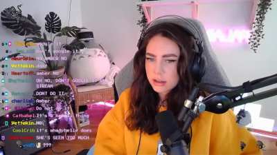 Streamer learns the word 