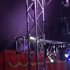 Human cannonball at Mexican circus misses the net