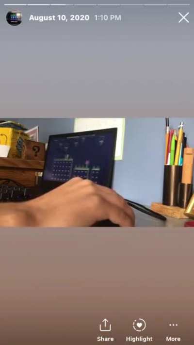 old vid of me dying on a hard gd level lol