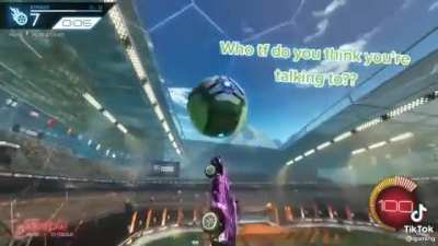 He hit a clip