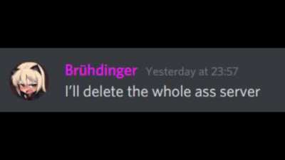 This is the server I’m in and its sad