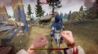 I played as a harmless poor monk who only delivered medic kits to the team. A teammate started to attack me for no reason, and so I had an idea...