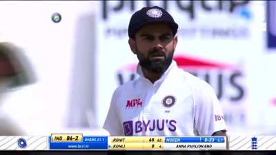 Moeen Ali to Kohli