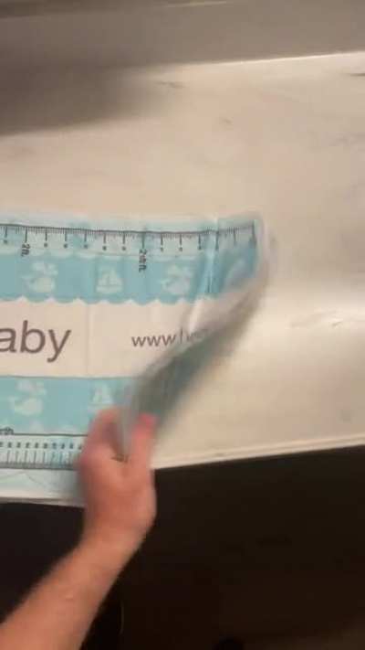 As a follow up to Hoag’s awkwardly worded billboard, I give you this awkwardly placed text on the free baby mat they gave us (it came pre-folded like this)