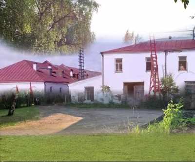 г. Вытегра. Пожарная часть (1909/1921) Говорят же, что раньше трава была зеленее:)