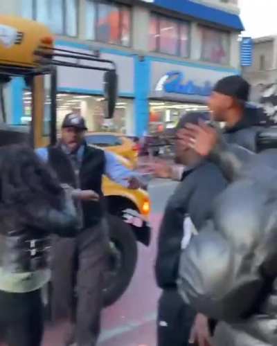 Bus driver appears to kick child off of bus but ... It's not what you think