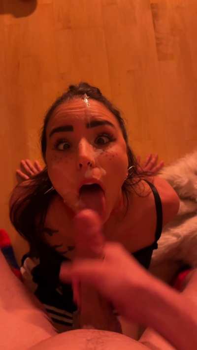 Cum Covered Ahegao
