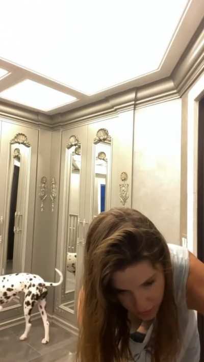 Amanda Cerny Boob Slip Slowmo