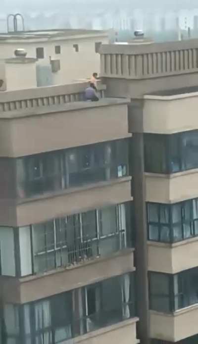 Kids with huge balls sneaking off and doing this